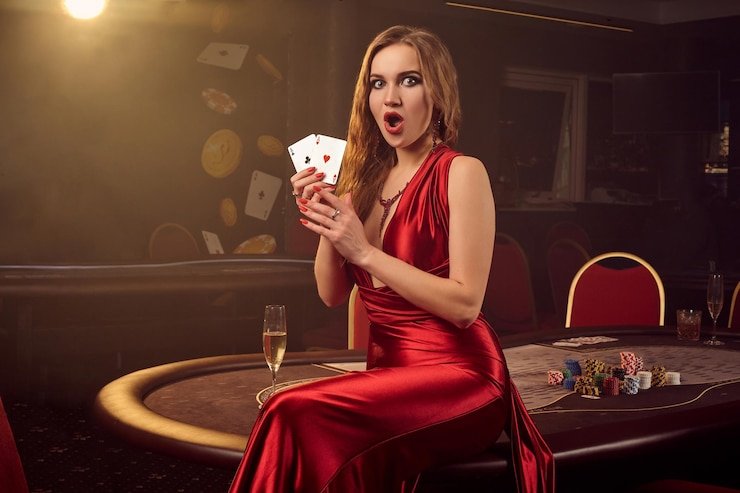 Bandar Poker live table interface on petirjitu login
